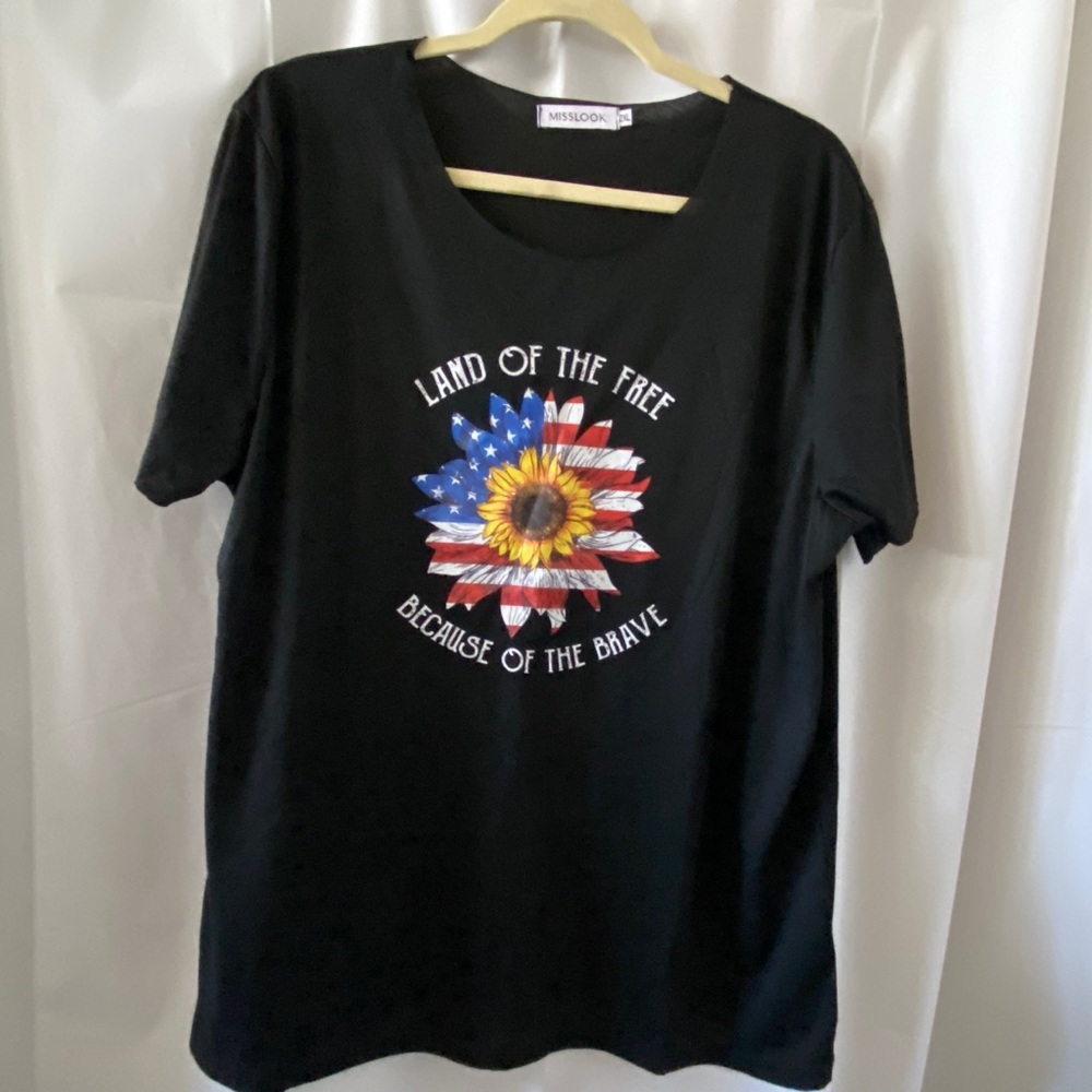 Misslook American Graphic T-Shirt